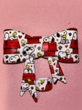 Snoopy & Woodstock Red Doghouse - Bow