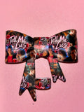 Tell Me Lies Pink & Red Collage - Bow