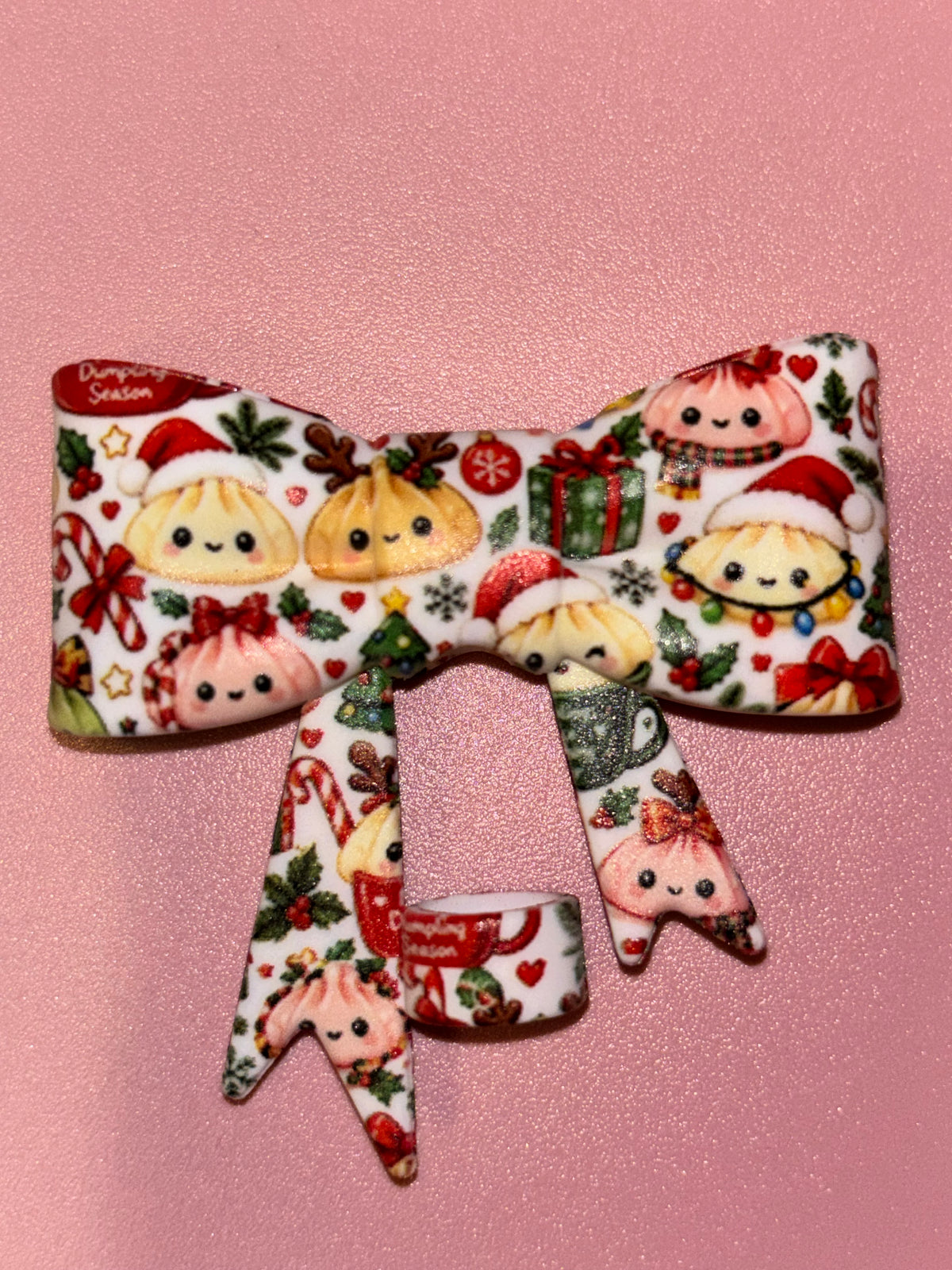 Christmas Dumplings & Holiday Cheer - Bow
