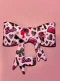 Barbie Leopard Bows & Pink Accessories - Bow