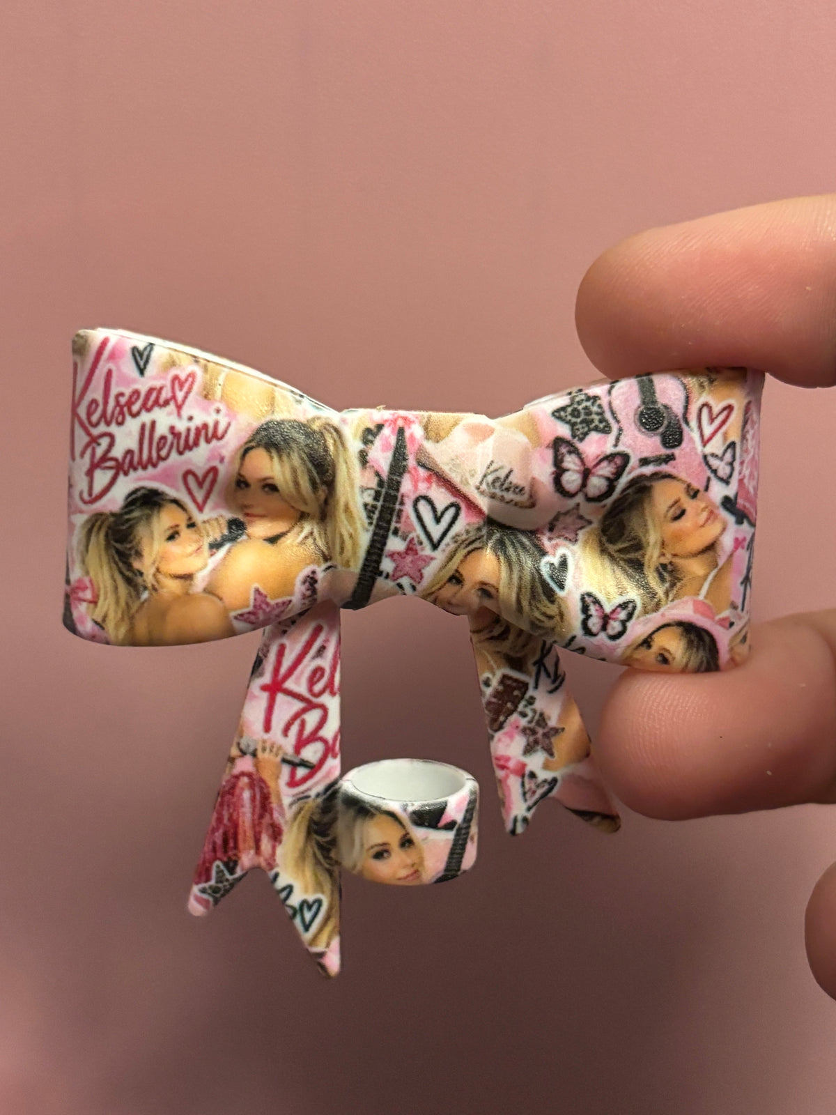 Kelsea Ballerini Pink Collage - Bow