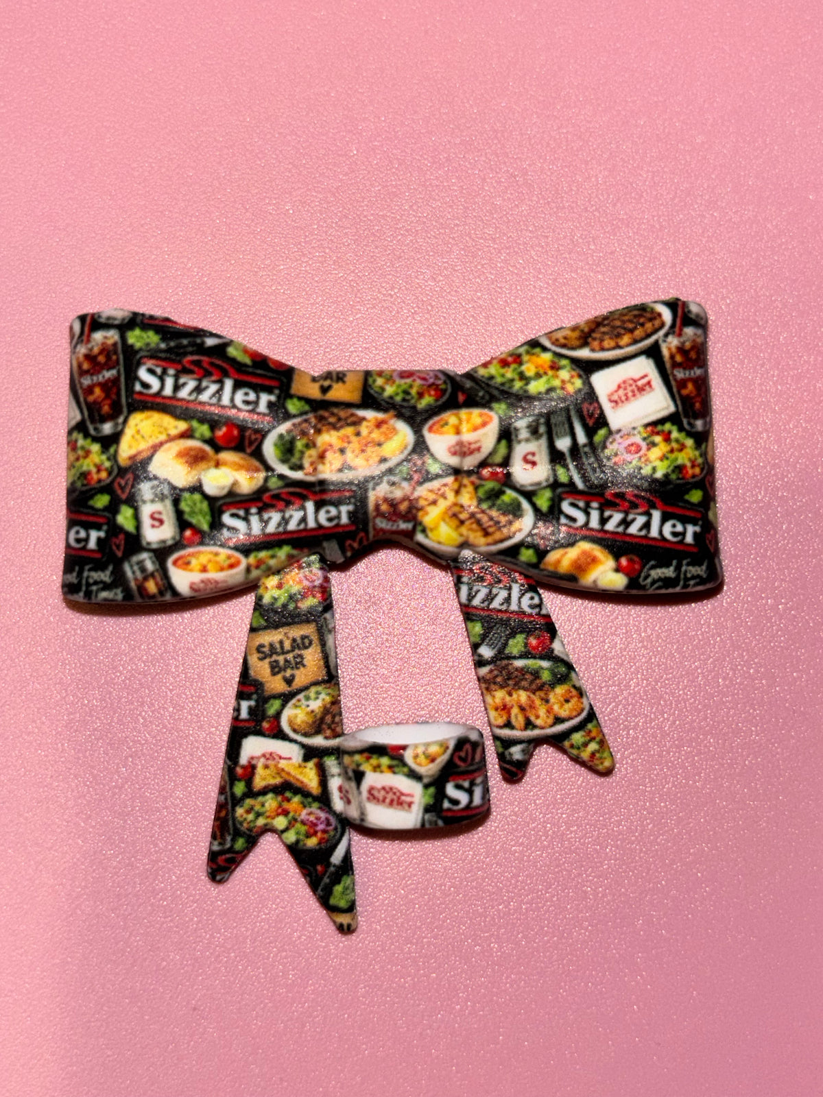 Sizzler Steak & Salad Bar Collage - Bow