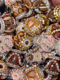 Brown & Neutral Fancy Beads - Mix Pack (6pcs)