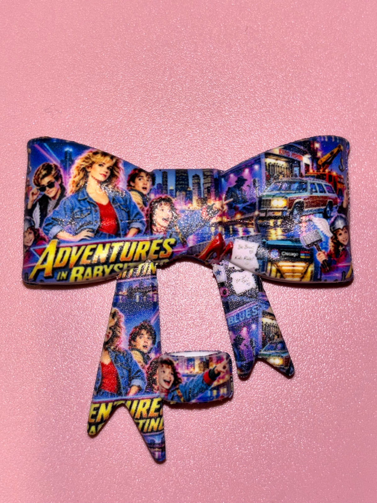 Adventures in Babysitting Movie Collage - Bow