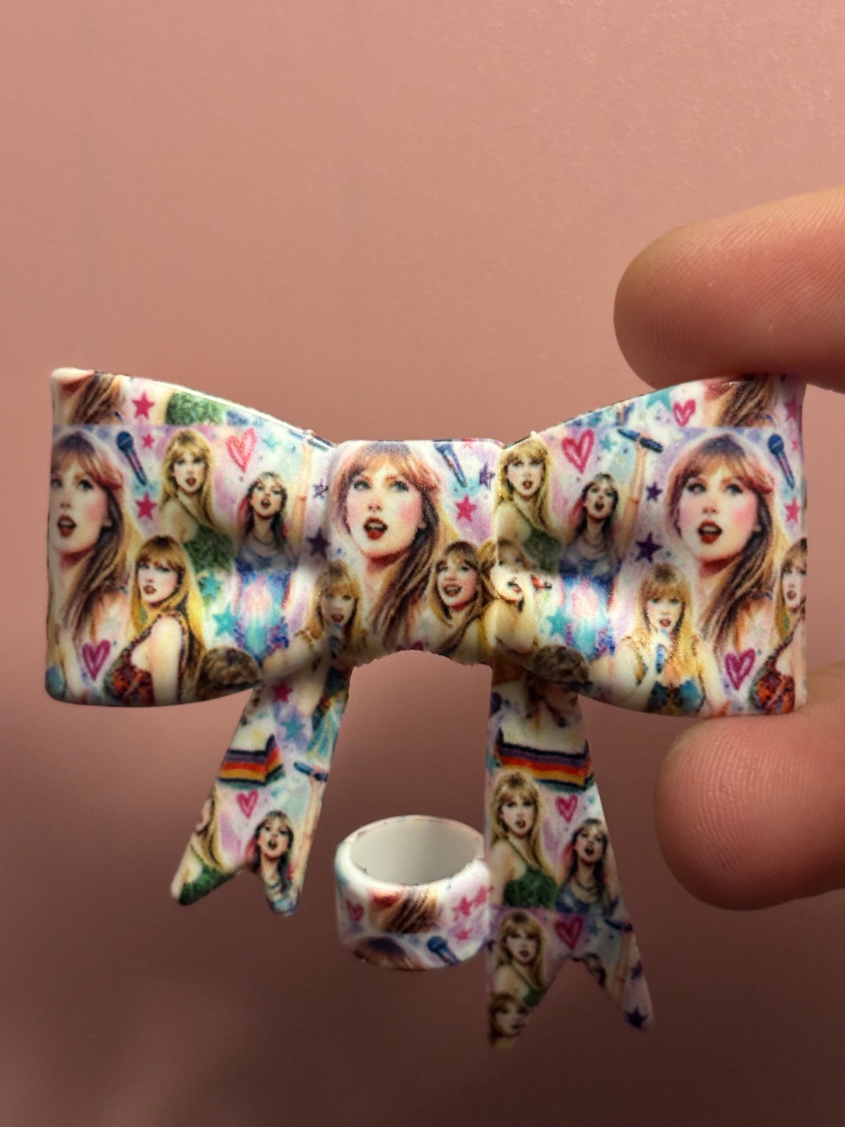 Taylor Swift Portrait Collage - Bow