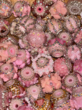 Light Pink Fancy Beads - Mix Pack (6pcs)