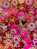 Hot Pink Fancy Beads - Mix Pack (5pcs)