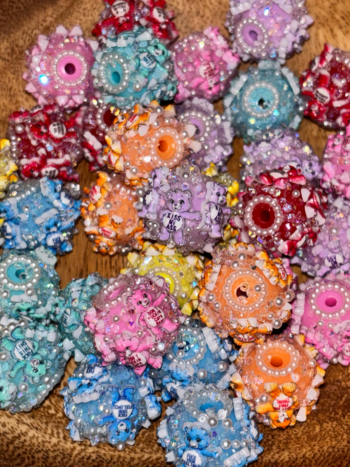Fancy Character/Object Beads (5pcs)