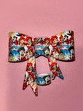 Goofy as Ariel Red Hair & Mermaid Collage - Bow