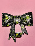 Grinch & Monster Energy Black Christmas - Bow