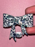 Seattle Mariners Leopard Hearts & Bows - Bow