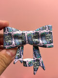 Suspect Runs on Alani Pink & Teal - Bow