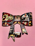 Elvis Presley Red & Gold Rock ’n’ Roll Collage - Bow