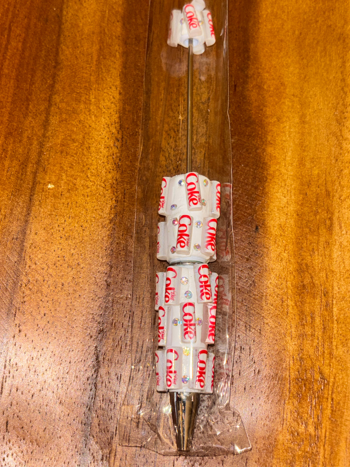 Diet Coke Silver Soda Can Sparkle - Pen