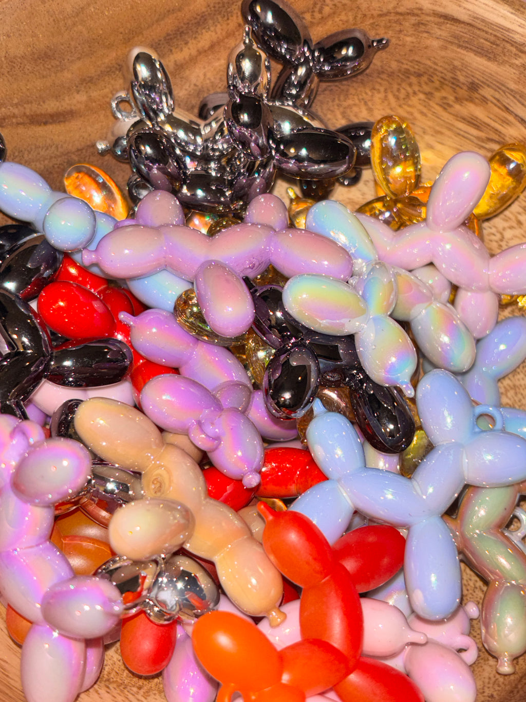 Balloon Dog Charm -Big Size (3pcs)
