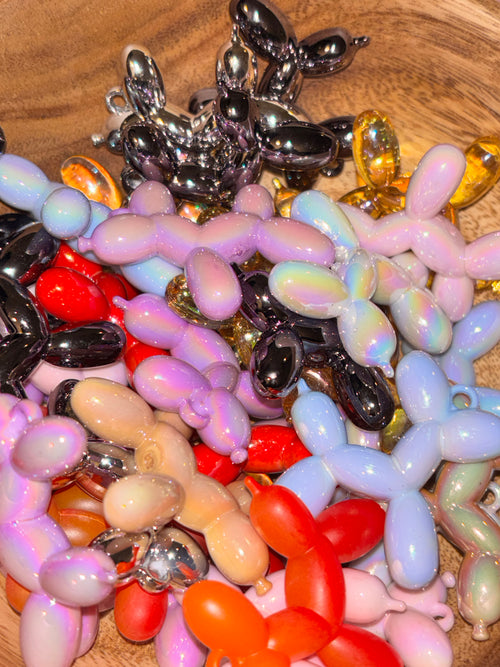 Balloon Dog Charm -Big Size (3pcs)