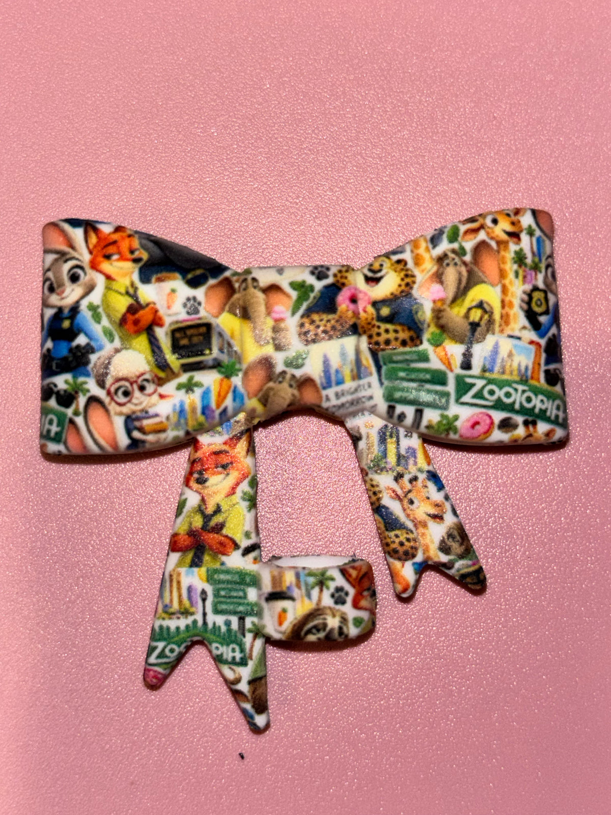 Zootopia Characters & City Collage - Bow