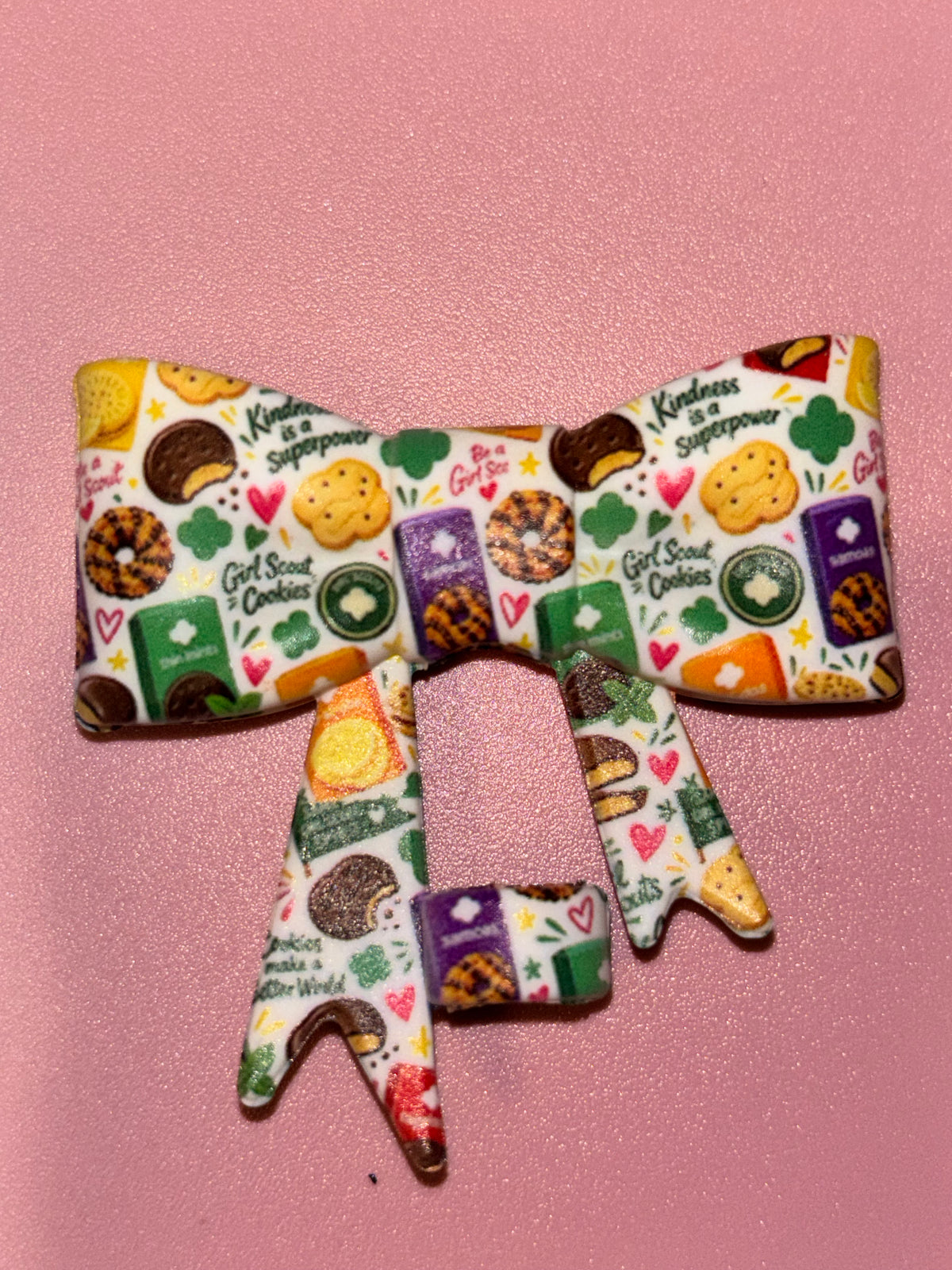 Girl Scout Cookies Kindness Is a Superpower - Bow
