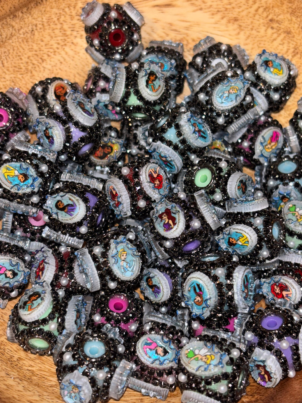 Fancy Character/Object Beads (5pcs)