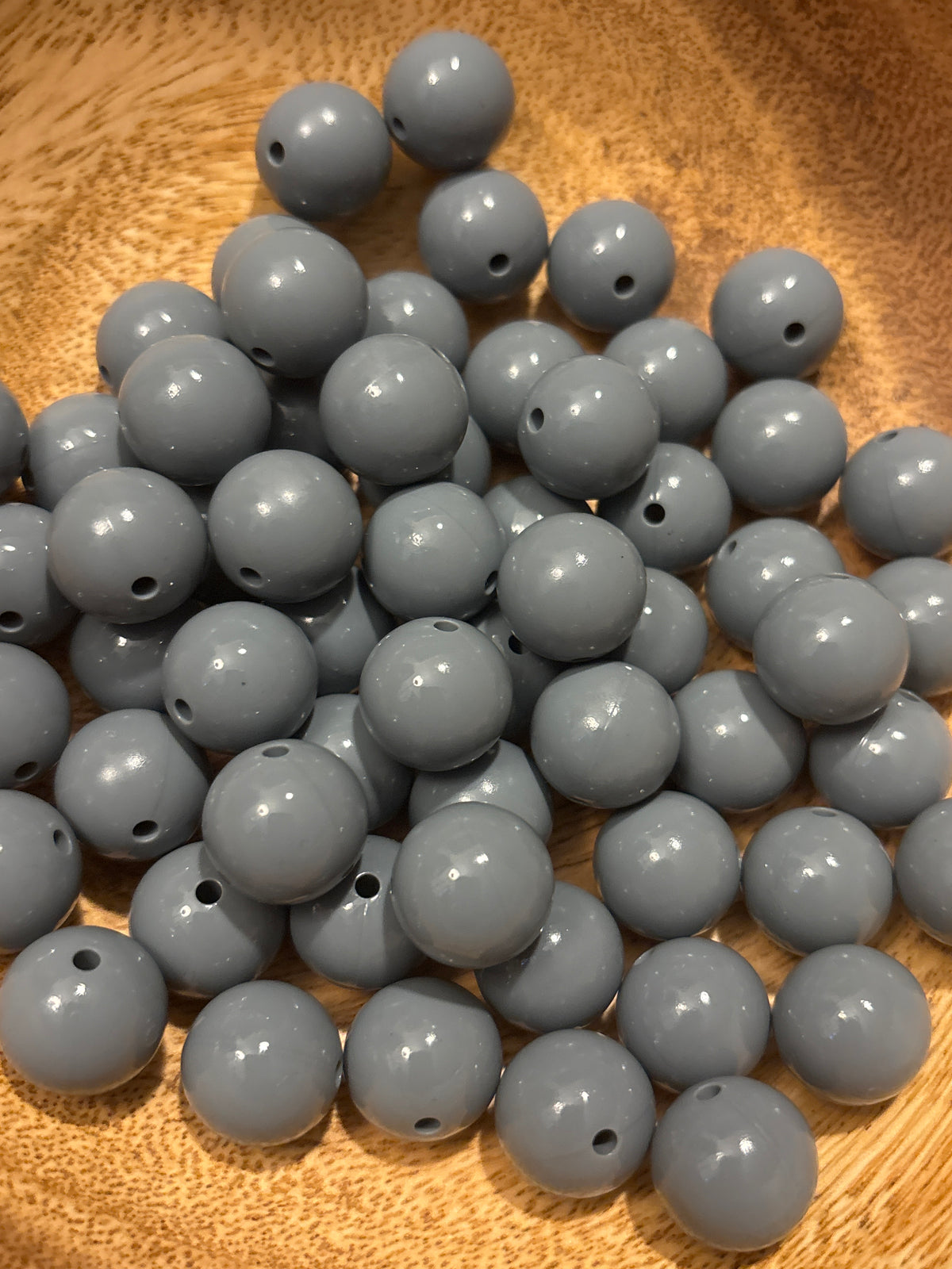 Liquid Gray 15mm - Sold by Piece