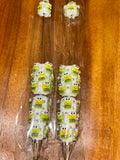 Keroppi Green Frog White Sparkle Collage - Pen