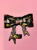Caitlin Clark Black & Gold Shoot Your Shot - Bow