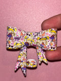 Angelica & Cynthia Pink Collage - Bow