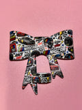 NASCAR Race Day Cars & Checkered Flags - Bow