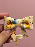Winnie & Friends Yellow Stars - Bow
