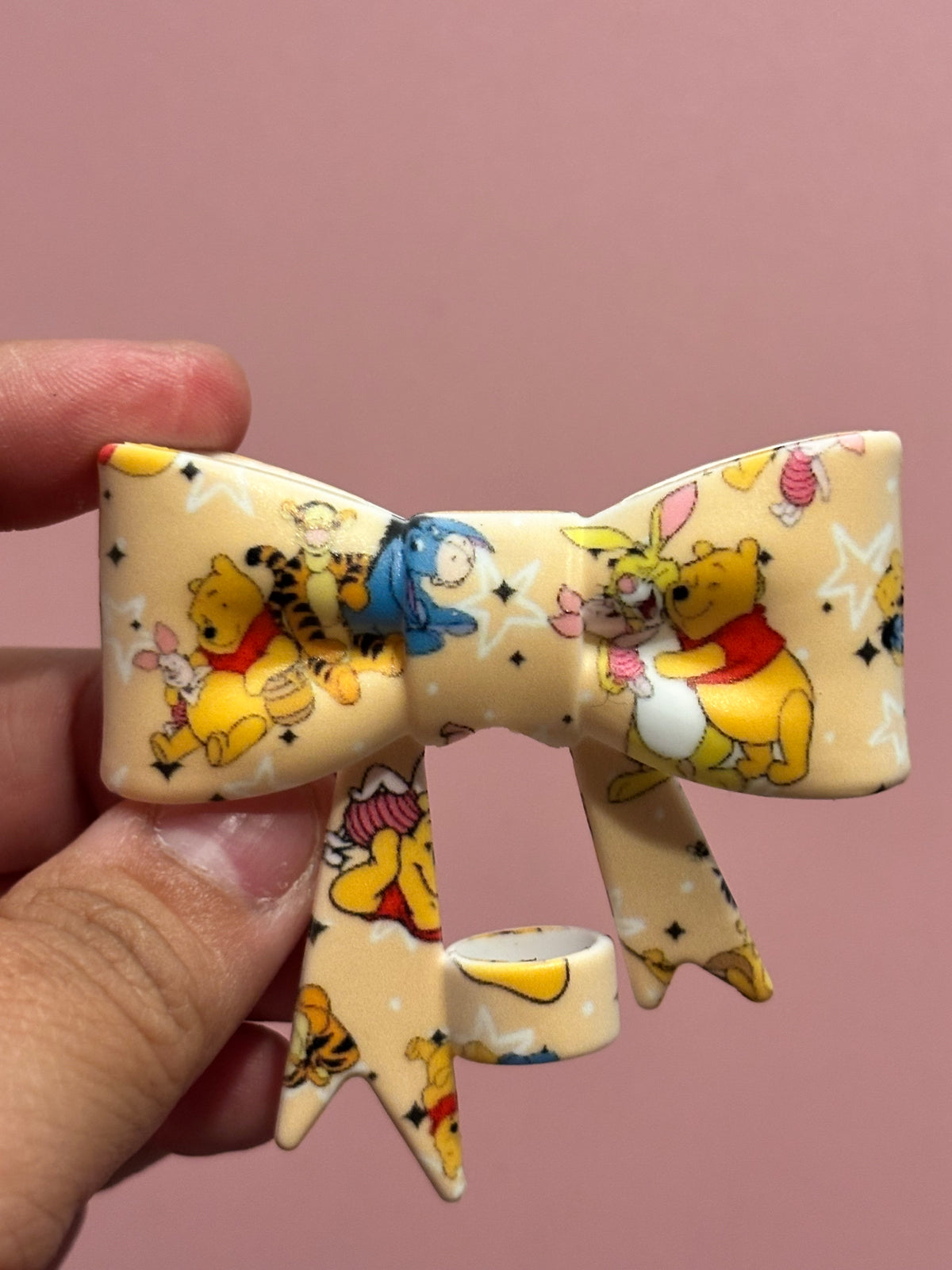 Winnie & Friends Yellow Stars - Bow