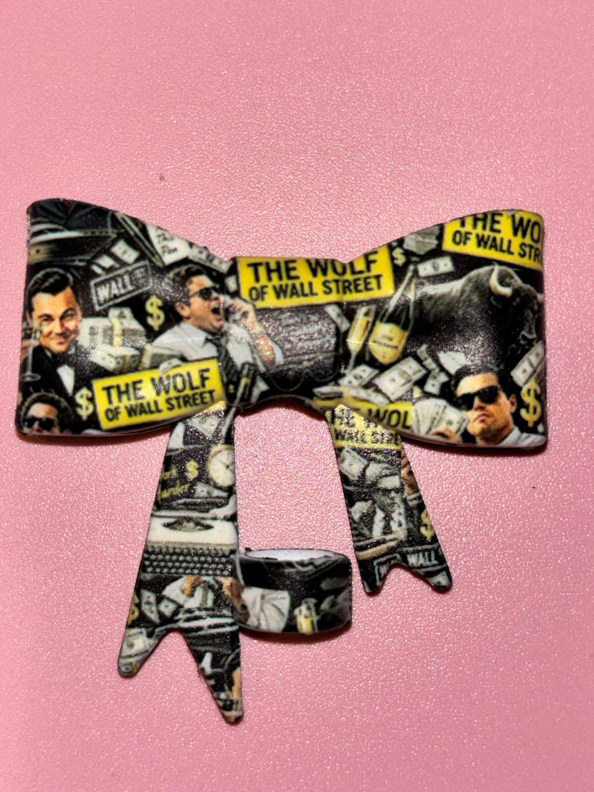 The Wolf of Wall Street Money & Movie Collage - Bow