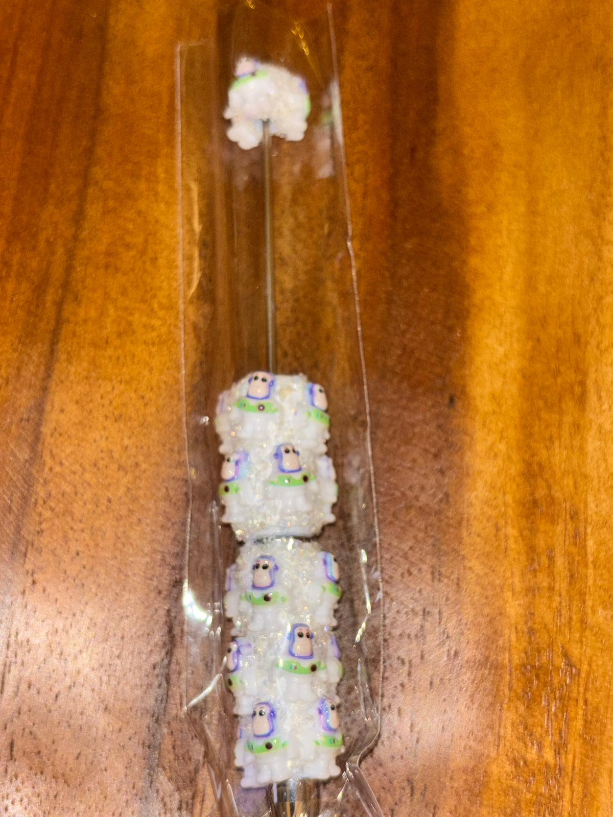 Toy Story Buzz Lightyear Chibi White Sparkle - Pen