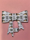 Mallard Ducks Blue Bows & Greenery - Bow