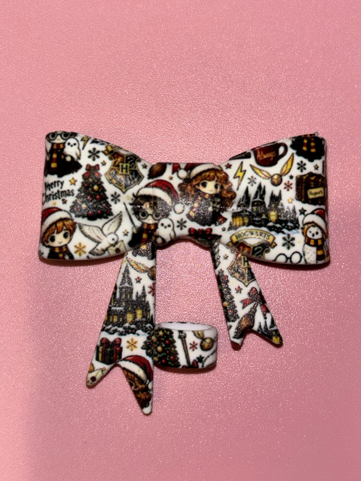 Harry Potter Christmas Characters & Hogwarts - Bow