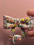 Tea Lover Lemons & Pink Bows - Bow