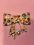 7 Brew Pumpkin Spice & Gingham Bows - Bow