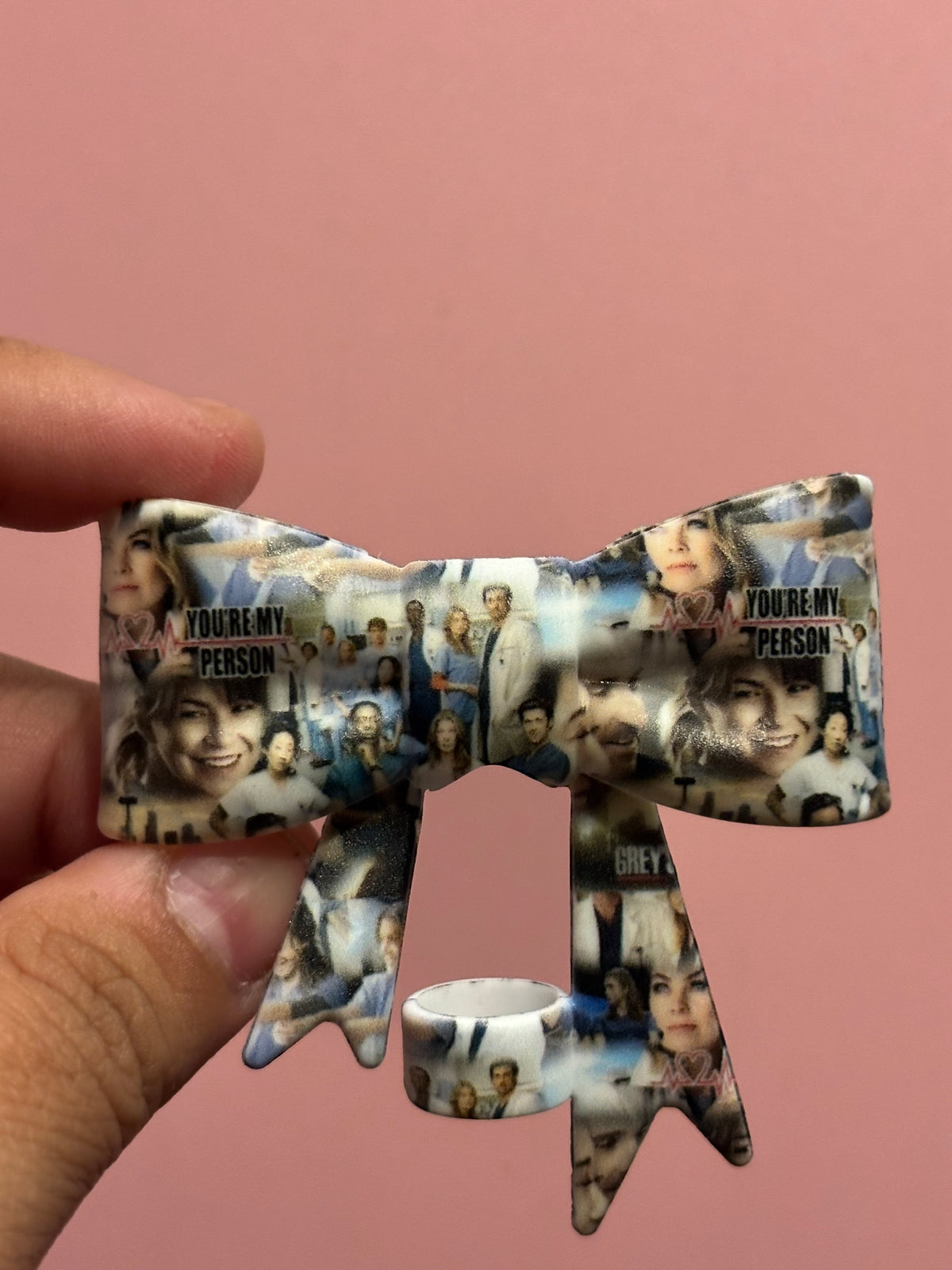 Grey’s Anatomy Cast & You’re My Person Collage - Bow