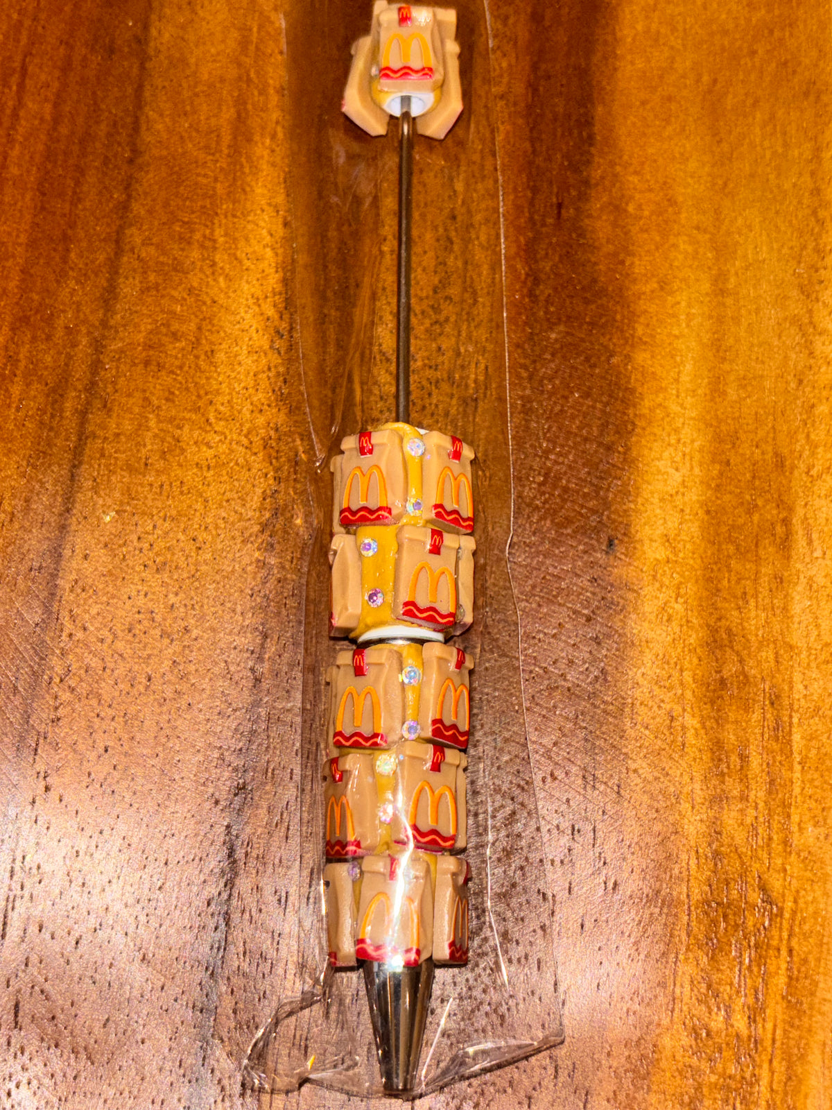 McDonald's Golden Arches Takeout Bag Sparkle - Pen