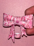 Starbucks All Pink Coffee Collage - Bow