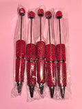 Ruby Red Rhinestone - Pen