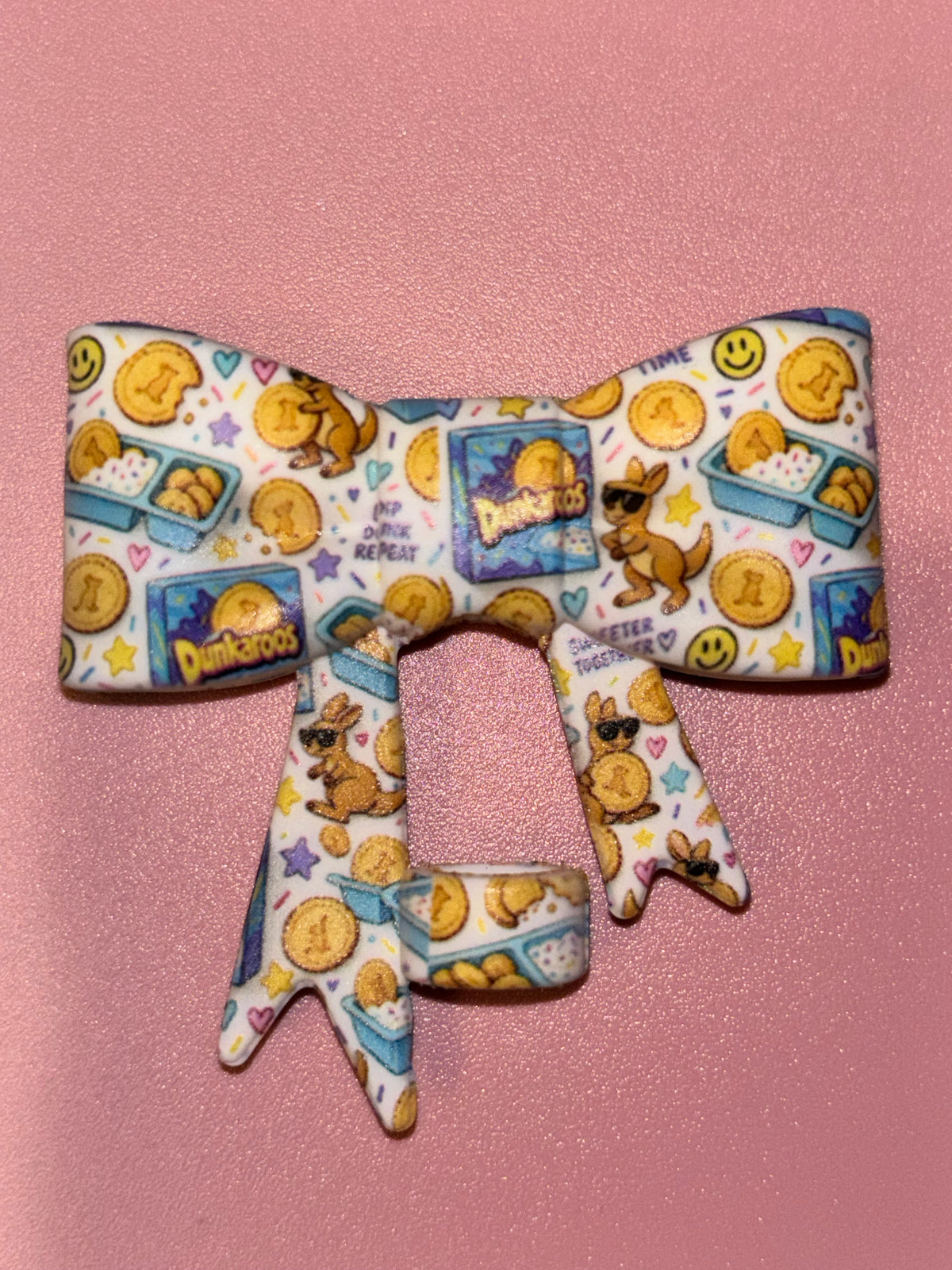 Dunkaroos Cookies & Rainbow Sprinkles - Bow