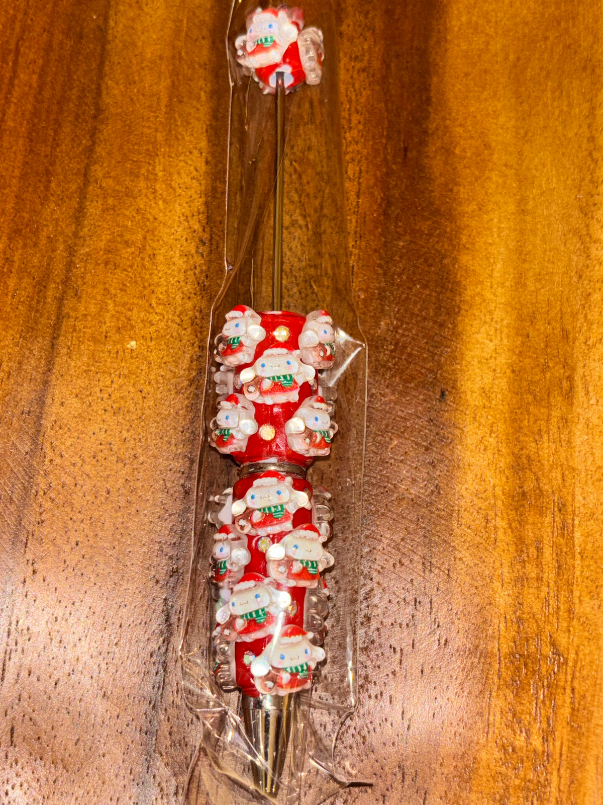 Cinnamoroll Santa Hat Christmas Red Sparkle - Pen