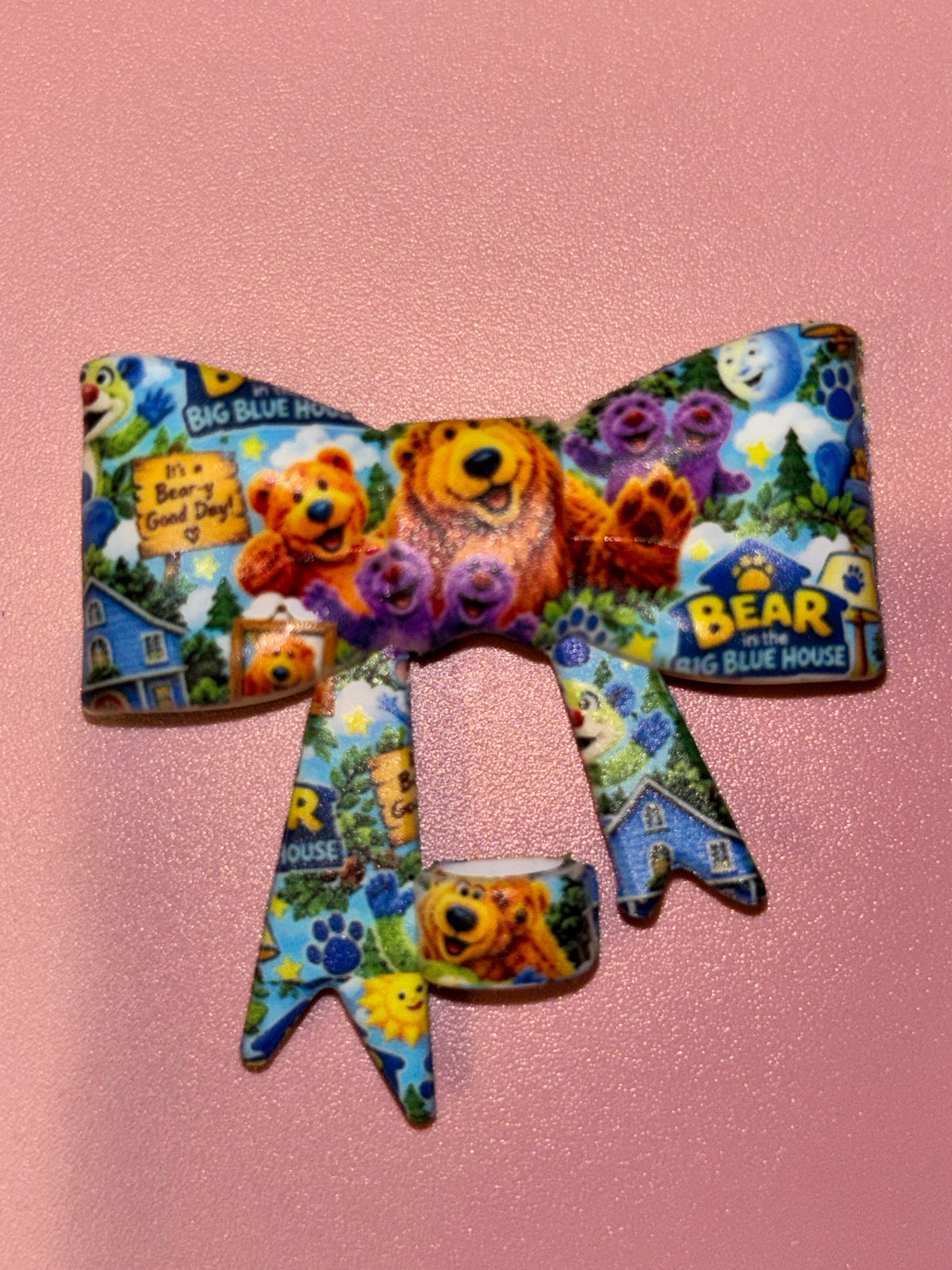 Bear in the Big Blue House Character Collage - Bow