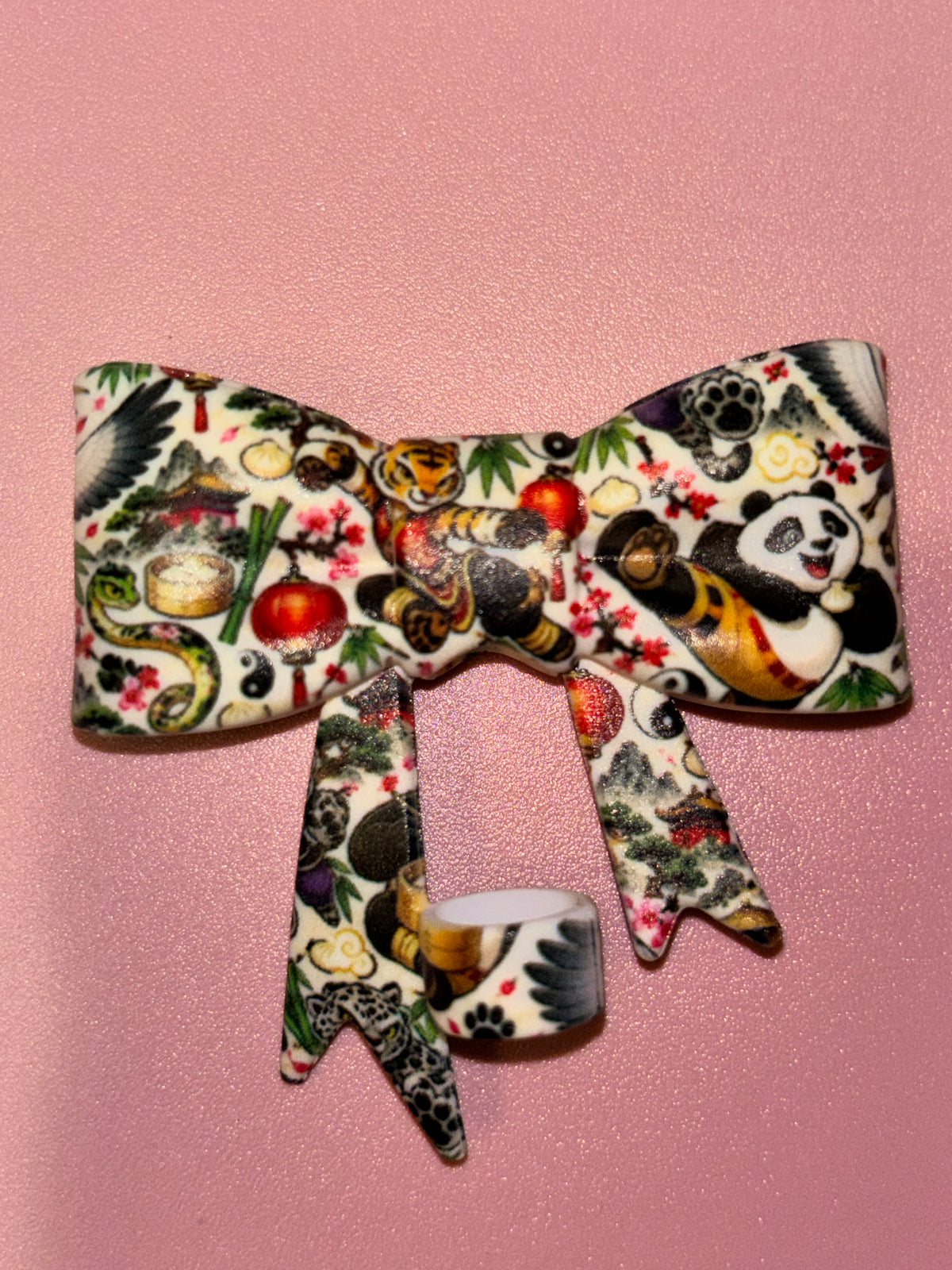 Kung Fu Panda Po & Friends Lantern Collage - Bow