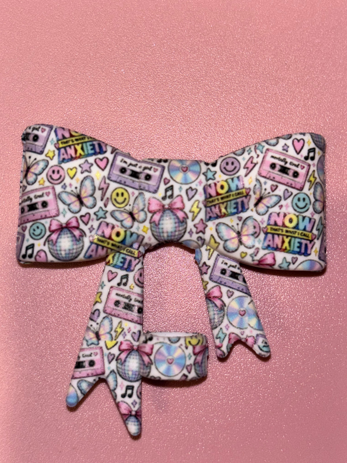 Now That’s What I Call Anxiety Pastel Mixtapes & Disco Balls - Bow