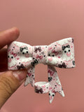 Bubblegum Ghosts & Pink Leopard Bows - Bow