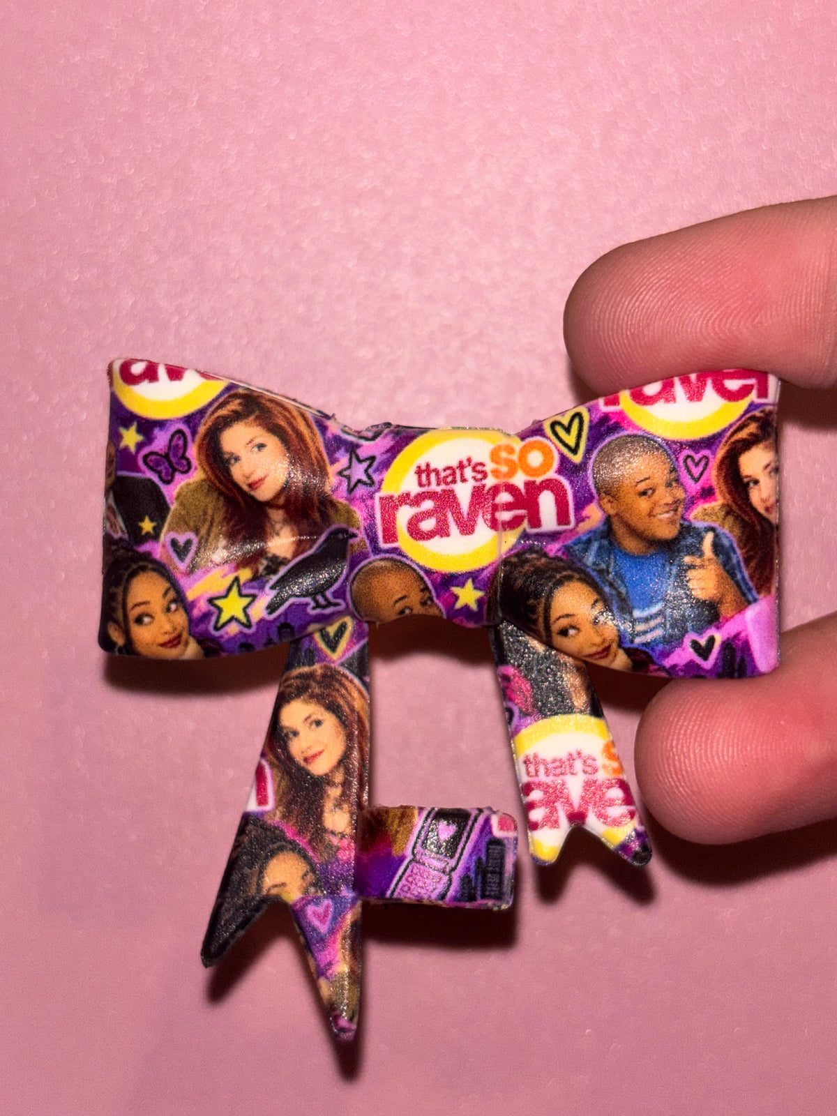 That’s So Raven Purple Collage - Bow