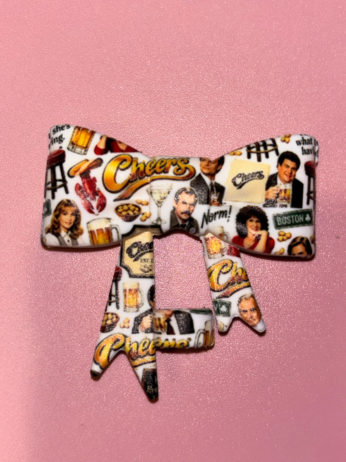 Cheers Cast & Boston Bar Collage - Bow