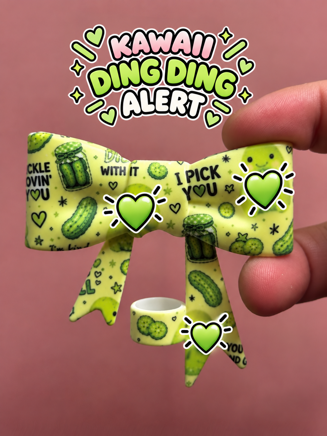 I Pick You Pickles - Bow