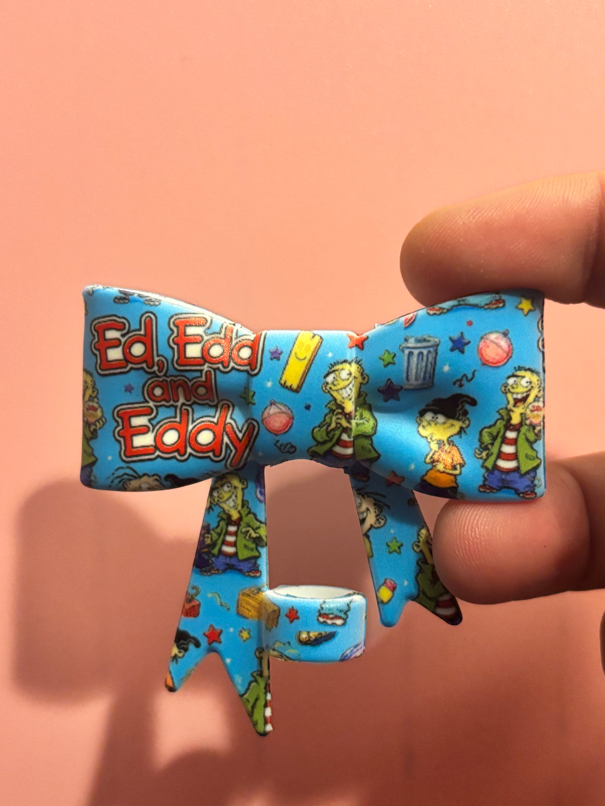 Ed Edd n Eddy Blue Collage - Bow